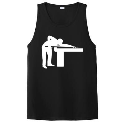 Billiards Player Funny Gift PosiCharge Competitor Tank