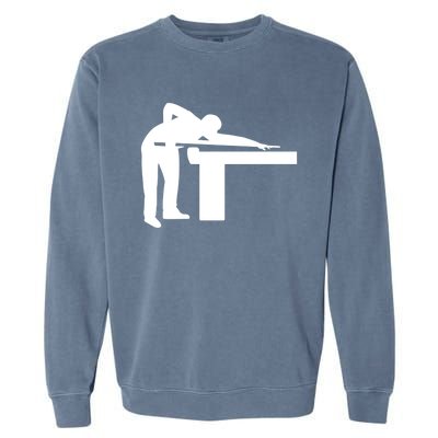 Billiards Player Funny Gift Garment-Dyed Sweatshirt