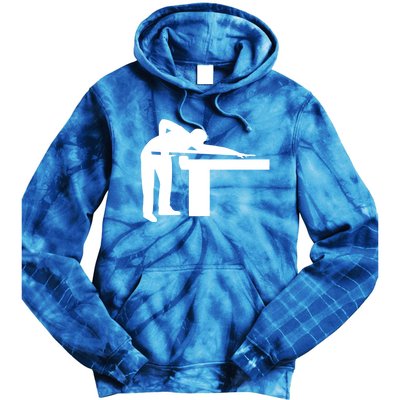 Billiards Player Funny Gift Tie Dye Hoodie