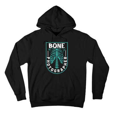 Bone Photographer Funny Radiology Technician Xray Hoodie