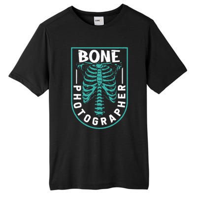 Bone Photographer Funny Radiology Technician Xray Tall Fusion ChromaSoft Performance T-Shirt