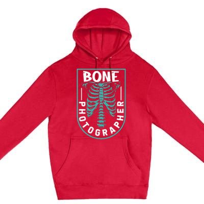 Bone Photographer Funny Radiology Technician Xray Premium Pullover Hoodie