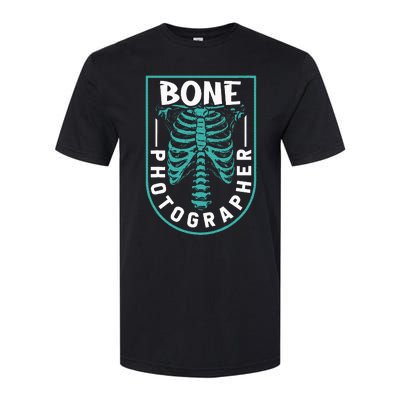 Bone Photographer Funny Radiology Technician Xray Softstyle CVC T-Shirt