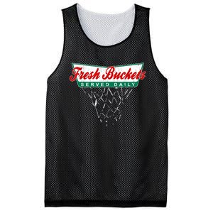 Basketball Player Fresh Buckets Served Daily Bball Mesh Reversible Basketball Jersey Tank