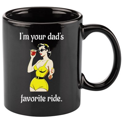Bachelorette Party Funny Inappropriate Ride 11oz C Handle Ceramic Mug