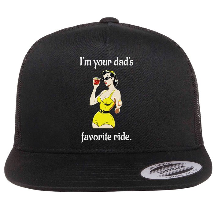 Bachelorette Party Funny Inappropriate Ride Flat Bill Trucker Hat