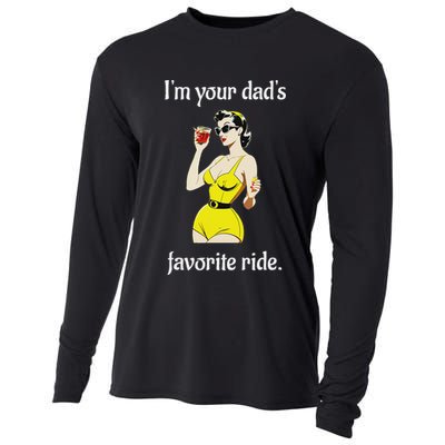 Bachelorette Party Funny Inappropriate Ride Cooling Performance Long Sleeve Crew