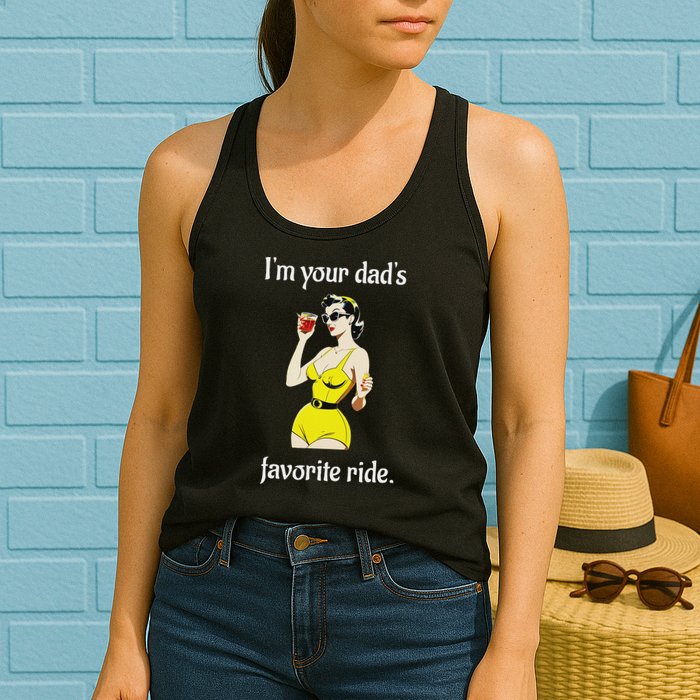 Bachelorette Party Funny Inappropriate Ride Womens Tank Top