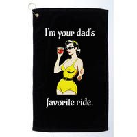 Bachelorette Party Funny Inappropriate Ride Golf Towel