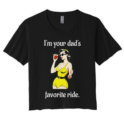 Bachelorette Party Funny Inappropriate Ride Women's Crop Top Tee