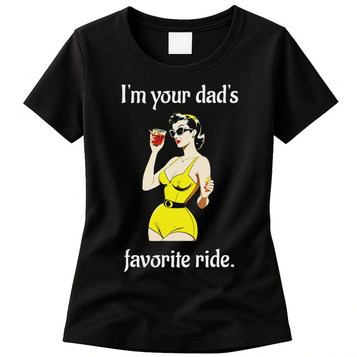 Bachelorette Party Funny Inappropriate Ride Womens T-Shirt