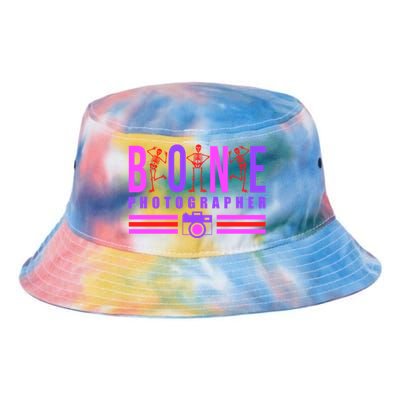 Bone Photographer - Funny Skeleton X-Ray Tech Radiology Gift Tie Dye Newport Bucket Hat