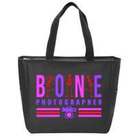 Bone Photographer - Funny Skeleton X-Ray Tech Radiology Gift Zip Tote Bag