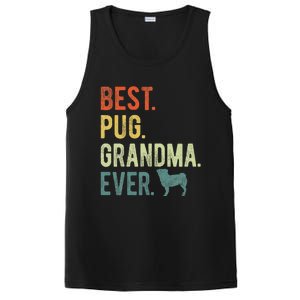 Best Pug Grandma Ever Dog Lovers Mothers Day PosiCharge Competitor Tank