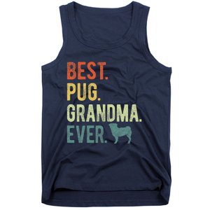 Best Pug Grandma Ever Dog Lovers Mothers Day Tank Top