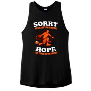 Basketball Player Guard Cool Gift Basketball Player Basketball Funny Gift Ladies PosiCharge Tri-Blend Wicking Tank