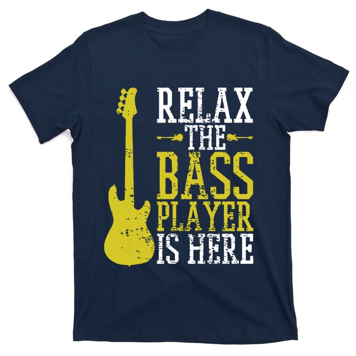 Bass Player Guitar Guitarist Music School Vintage T-Shirt