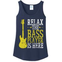 Bass Player Guitar Guitarist Music School Vintage Ladies Essential Tank