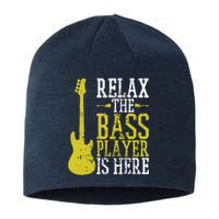 Bass Player Guitar Guitarist Music School Vintage Sustainable Beanie