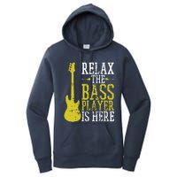 Bass Player Guitar Guitarist Music School Vintage Women's Pullover Hoodie