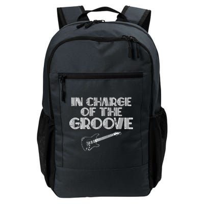 Bass Player Gift In Charge Of The Groove Bass Daily Commute Backpack