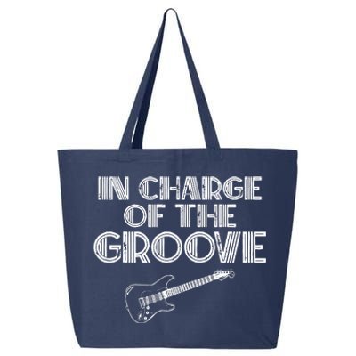 Bass Player Gift In Charge Of The Groove Bass 25L Jumbo Tote