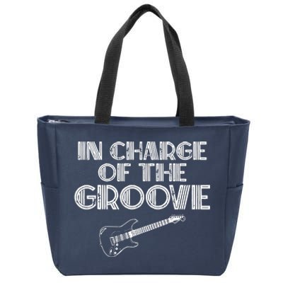 Bass Player Gift In Charge Of The Groove Bass Zip Tote Bag