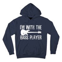 Bass Player Guitar Couple Girlfriend Vintage Hoodie