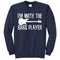 Bass Player Guitar Couple Girlfriend Vintage Sweatshirt