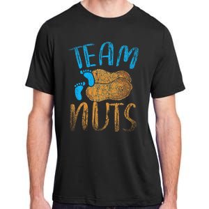 Baby Party Gender Reveal Party Team Nuts Funny Gender Reveal Adult ChromaSoft Performance T-Shirt