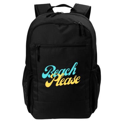 Beach Please Gift Backpack