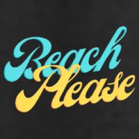 Beach Please Gift Adult Drive Performance Visor