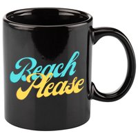 Beach Please Gift 11oz C Handle Ceramic Mug