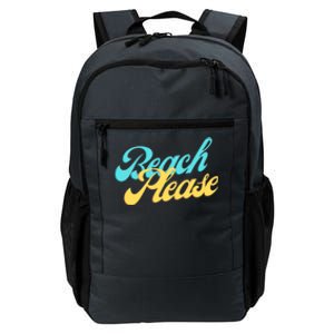 Beach Please Gift Daily Commute Backpack