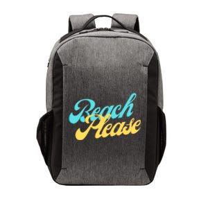 Beach Please Gift Vector Backpack