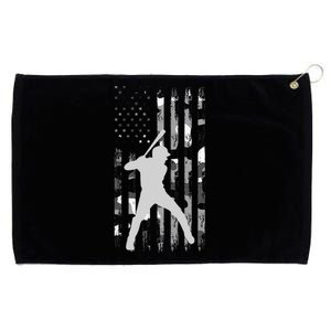 Baseball Player Gifts American Flag Usa Camo Grommeted Golf Towel