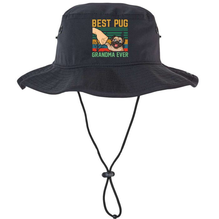 Best Pug Grandma Ever Legacy Cool Fit Booney Bucket Hat