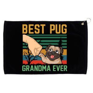 Best Pug Grandma Ever Grommeted Golf Towel