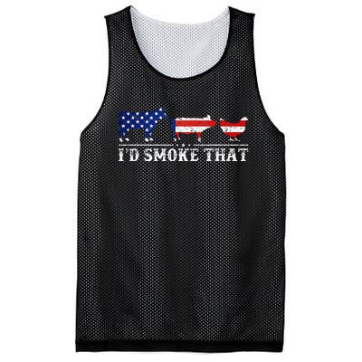 Bbq Party Grill Smoker Chef Dad Id Smoke That Mesh Reversible Basketball Jersey Tank