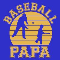 Baseball Papa Grandfather Grandson Proud Grandpa Dad Sports Gift Kids T-Shirt