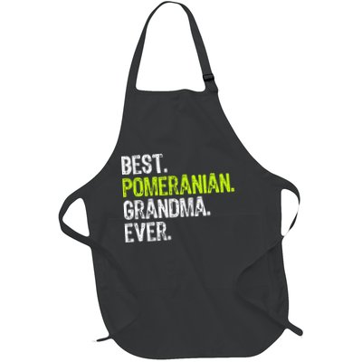 Best Pomeranian Grandma Ever Dog Lover Apron