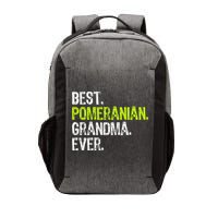 Best Pomeranian Grandma Ever Dog Lover Vector Backpack