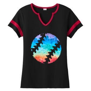 Baseball Player Gift Softball Lover Gift Ladies Halftime Notch Neck Tee