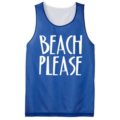 Beach Please Gift Sand Ocean Waves Water Relax Fun Mesh Reversible Basketball Jersey Tank