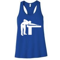 Billiards Player Gift Women's Racerback Tank