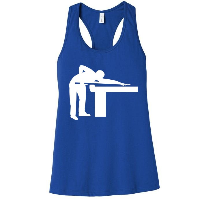 Billiards Player Gift Women's Racerback Tank