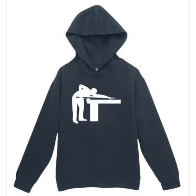 Billiards Player Gift Urban Pullover Hoodie