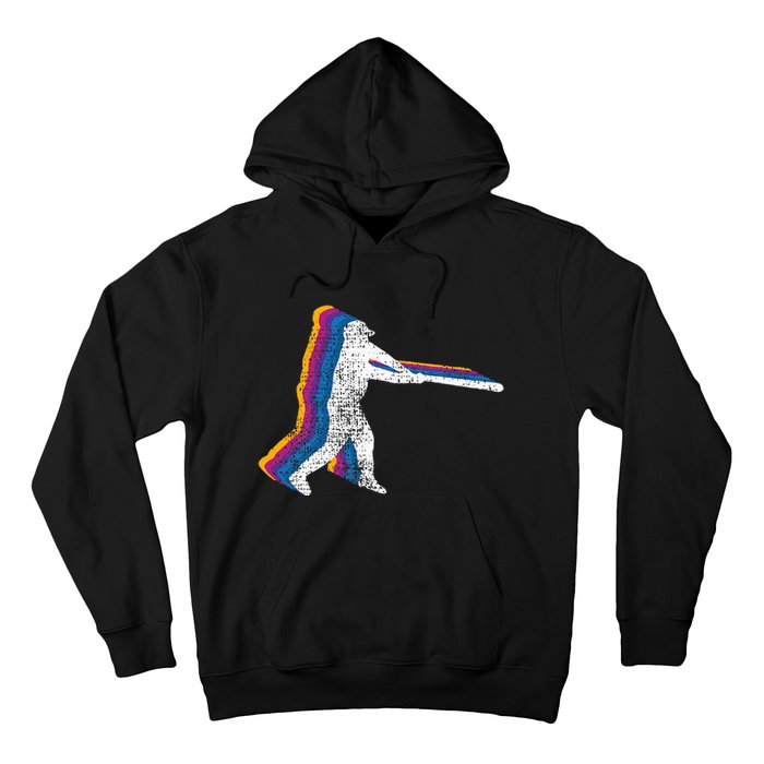 Baseball Player Gift Vintage Hoodie