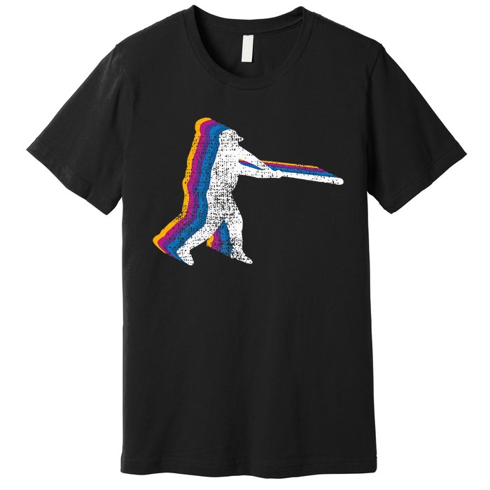 Baseball Player Gift Vintage Premium T-Shirt