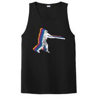 Baseball Player Gift Vintage PosiCharge Competitor Tank